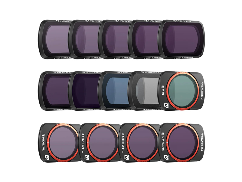 Freewell Mega Filter Pack for Osmo Pocket 3/4 (14 Pack)